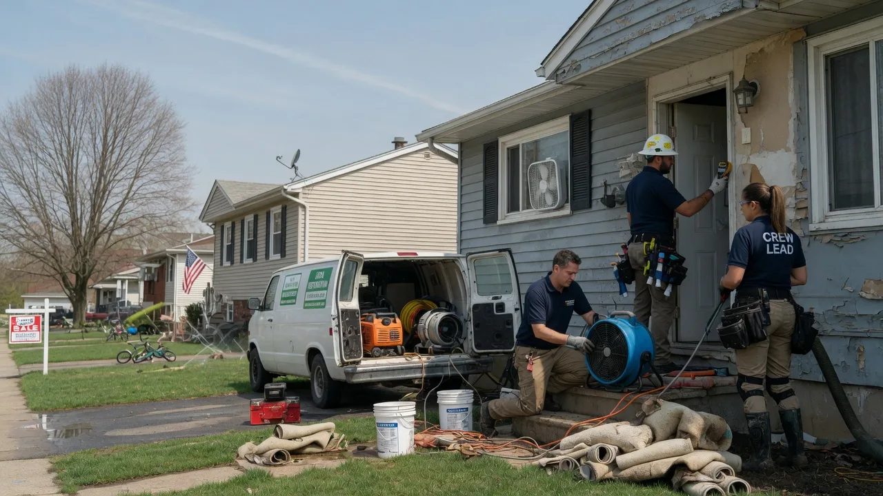 Flood Cleanup in Shelton, CT near me